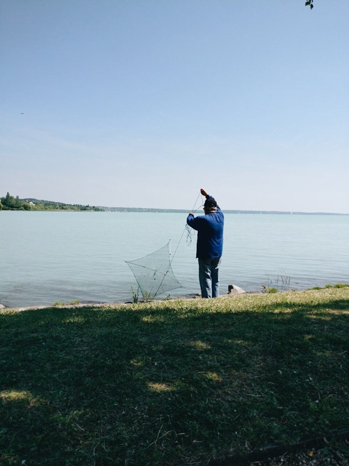Fischer am Balaton