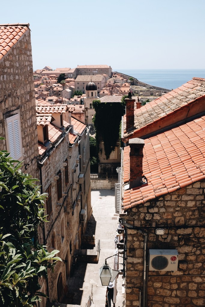 Blick über die Altstadt von Dubrovnik 