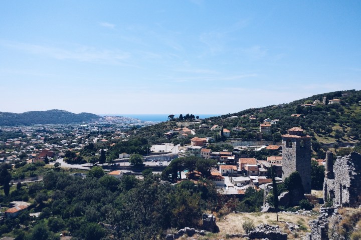 Ausblick Stadt Bar Adria 