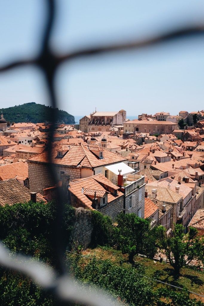 Blick auf die Altstadt  Dubrovnik 